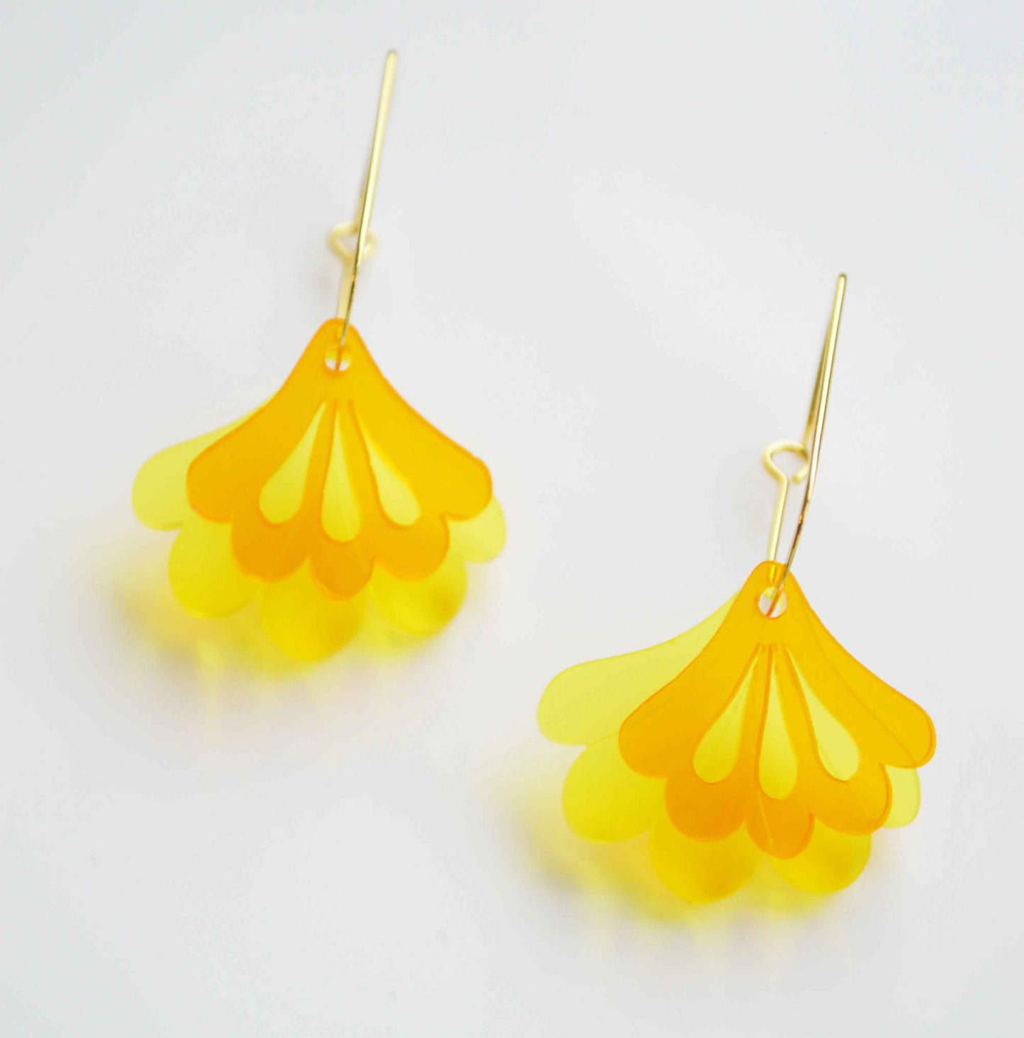Wanderlust "Mumbai" Earrings - Bright Yellows