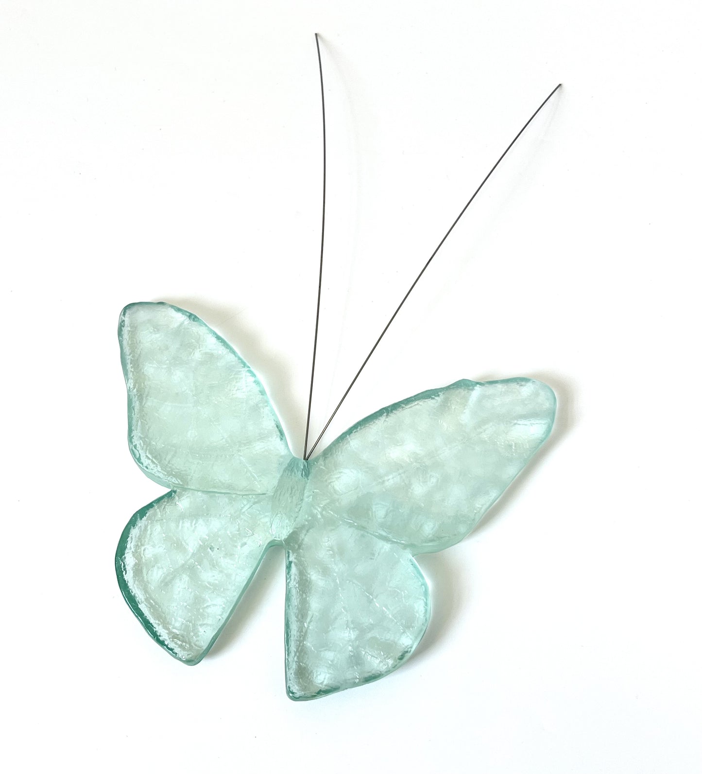 Glass Monarch / Kakahu Butterfly - Pale Jade