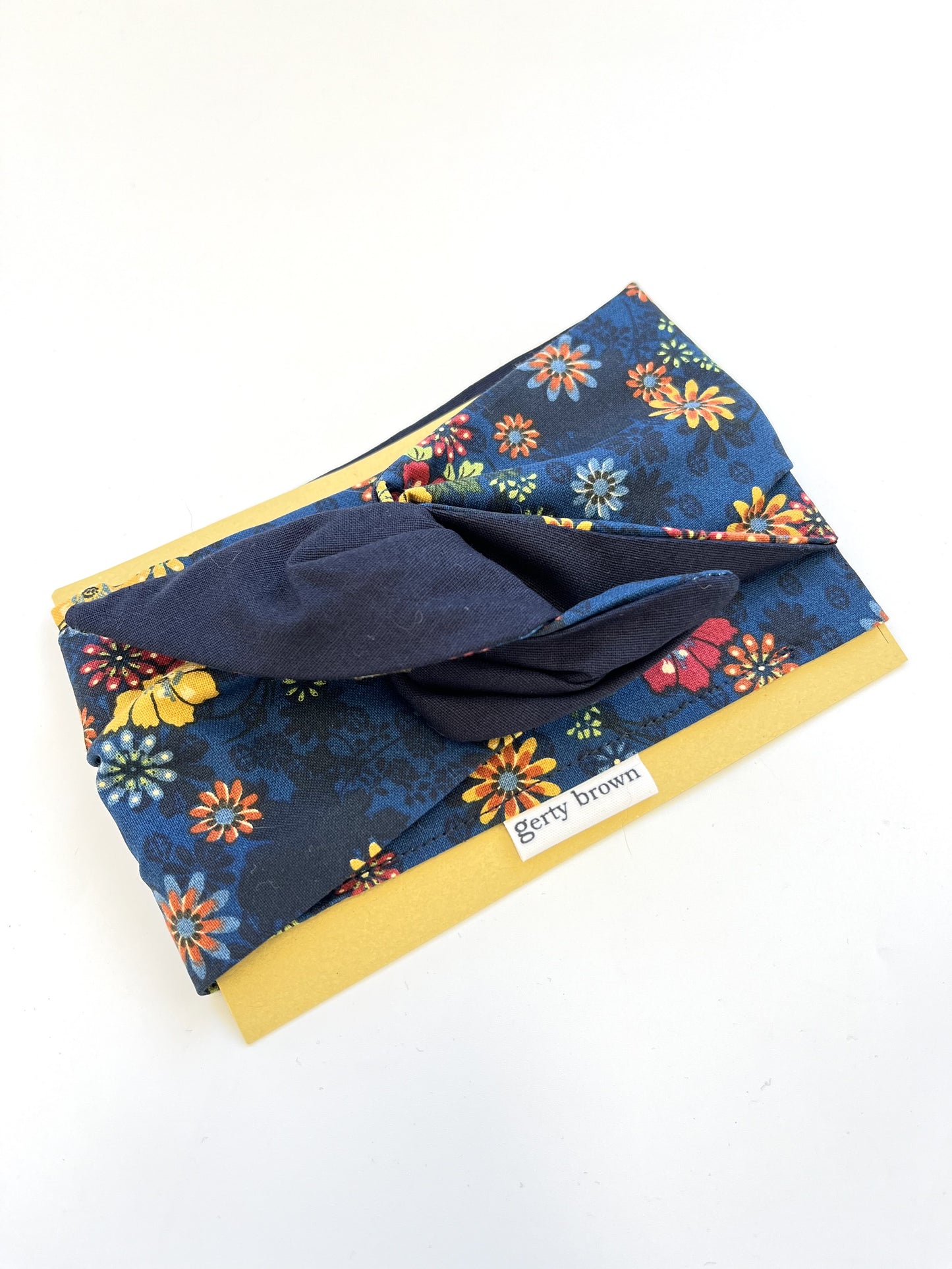 Girlband - Navy Autumn Florals / Navy