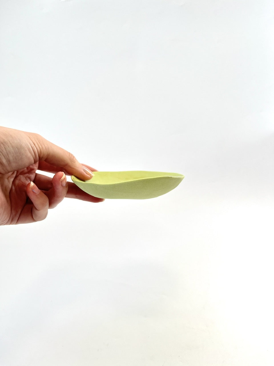 Pistachio Bowl - One of a Kind Ceramic - Tiny 10cm