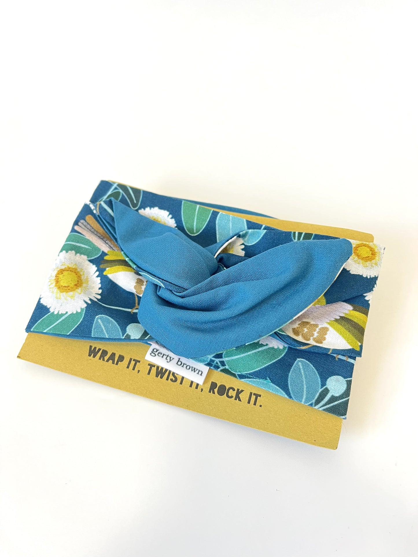Girlband - Bird in the Daisies/Teal