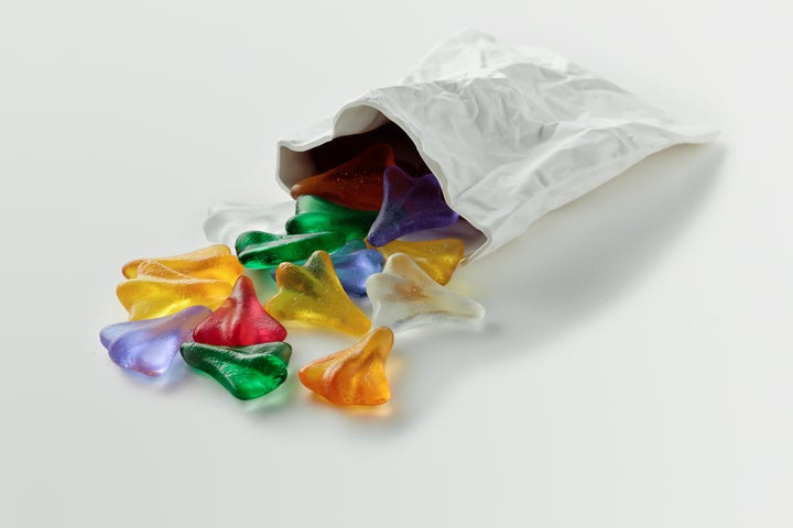 "Lolly Bag & Jetplanes" in Porcelain & Glass