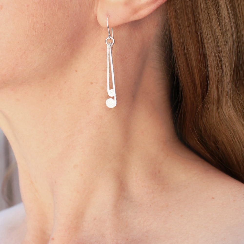 Pikopiko Fern Earrings