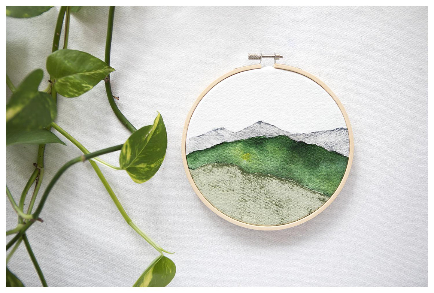 Landscape, Round - Small - "Reframe II"