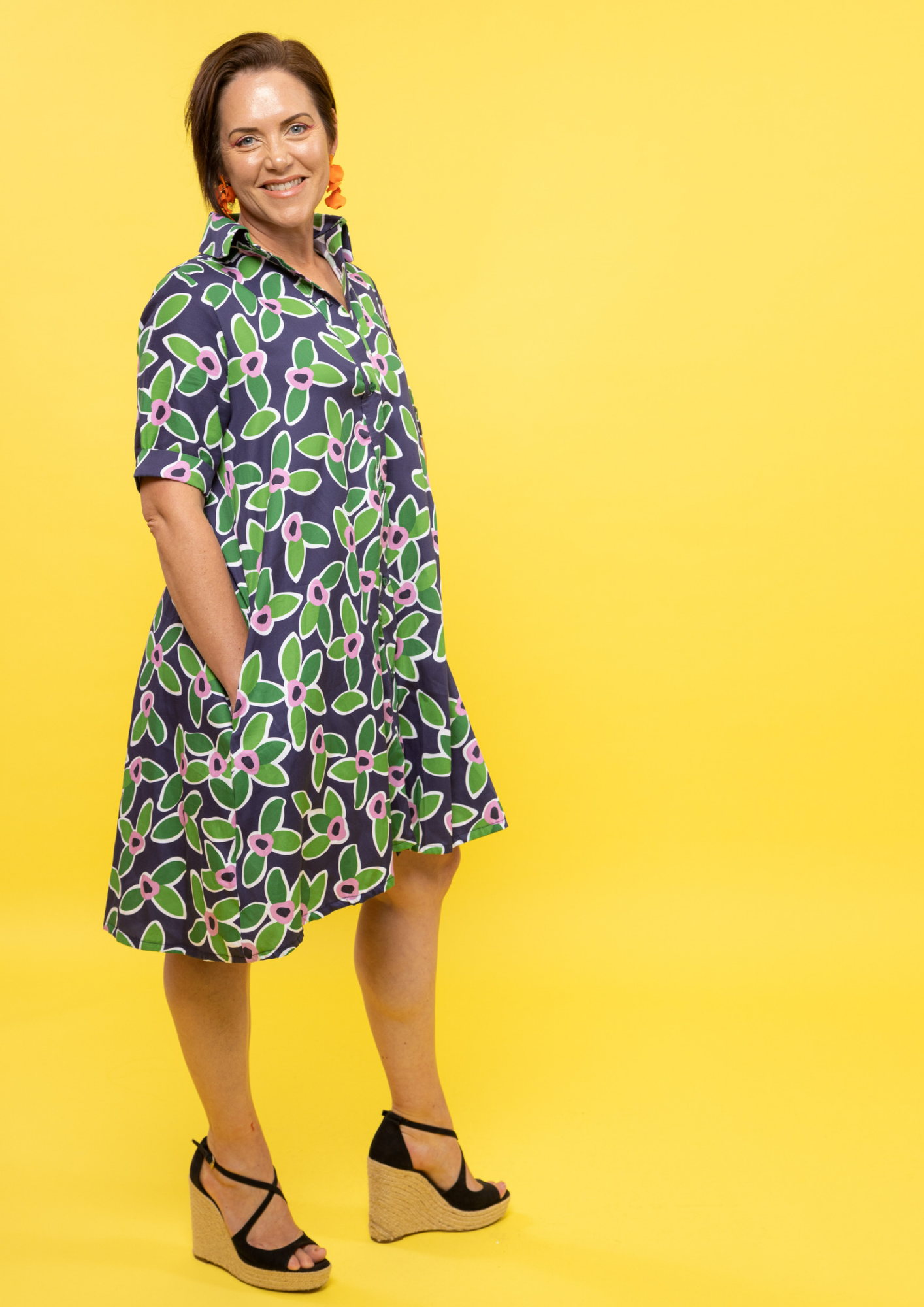 Jolie Shirt Dress - FloraNova