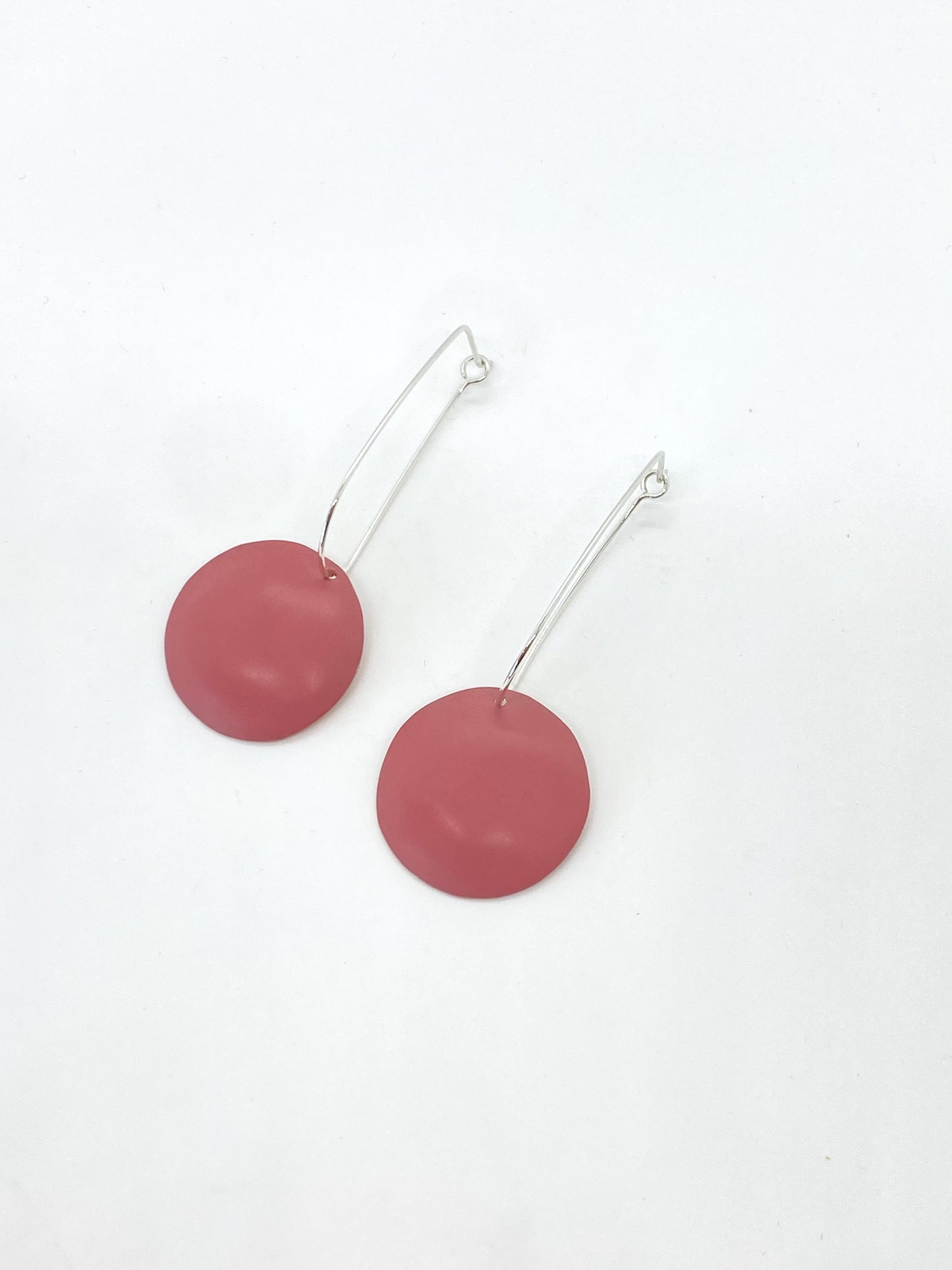 Comet Drop Earrings - Strawberry