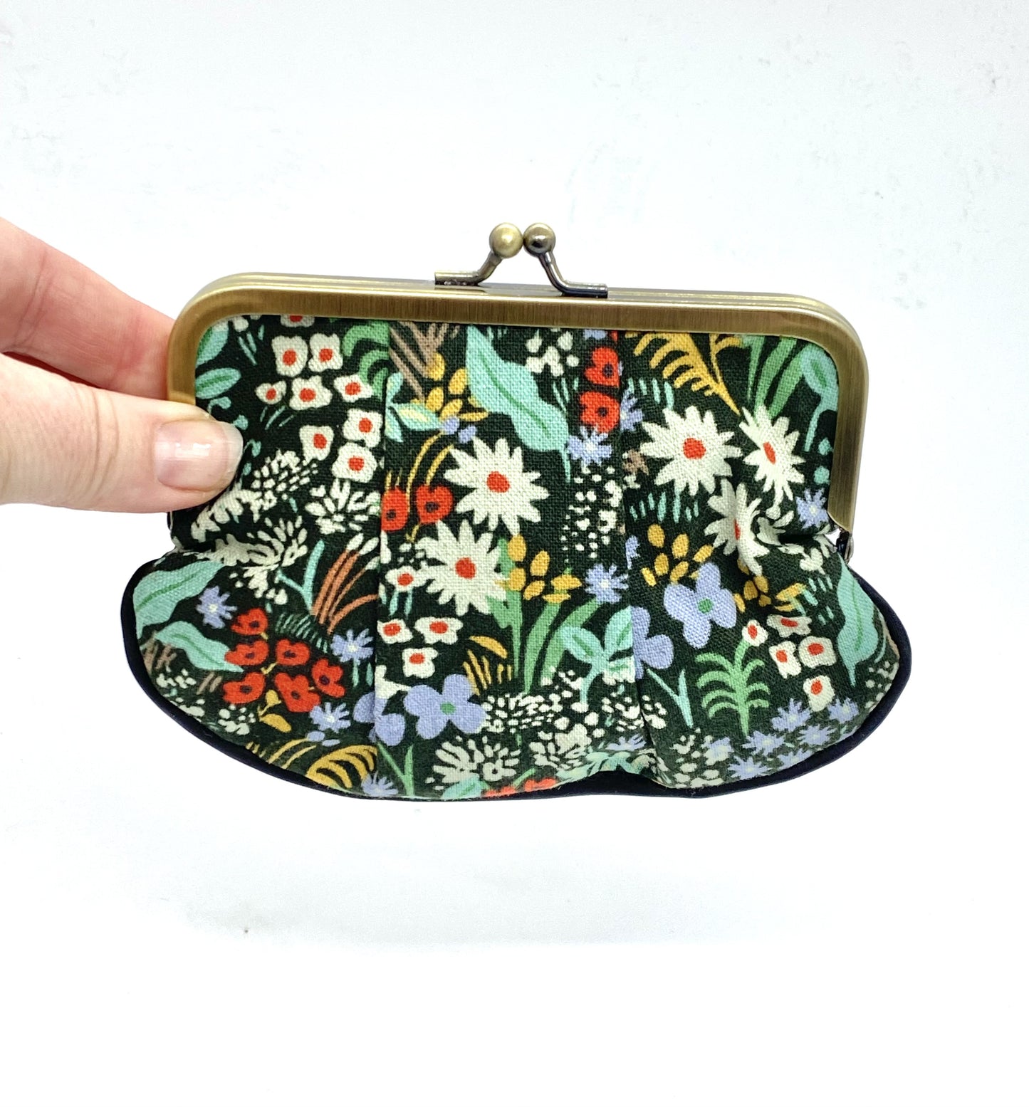 Pleat Coin Purse - Meadow Green