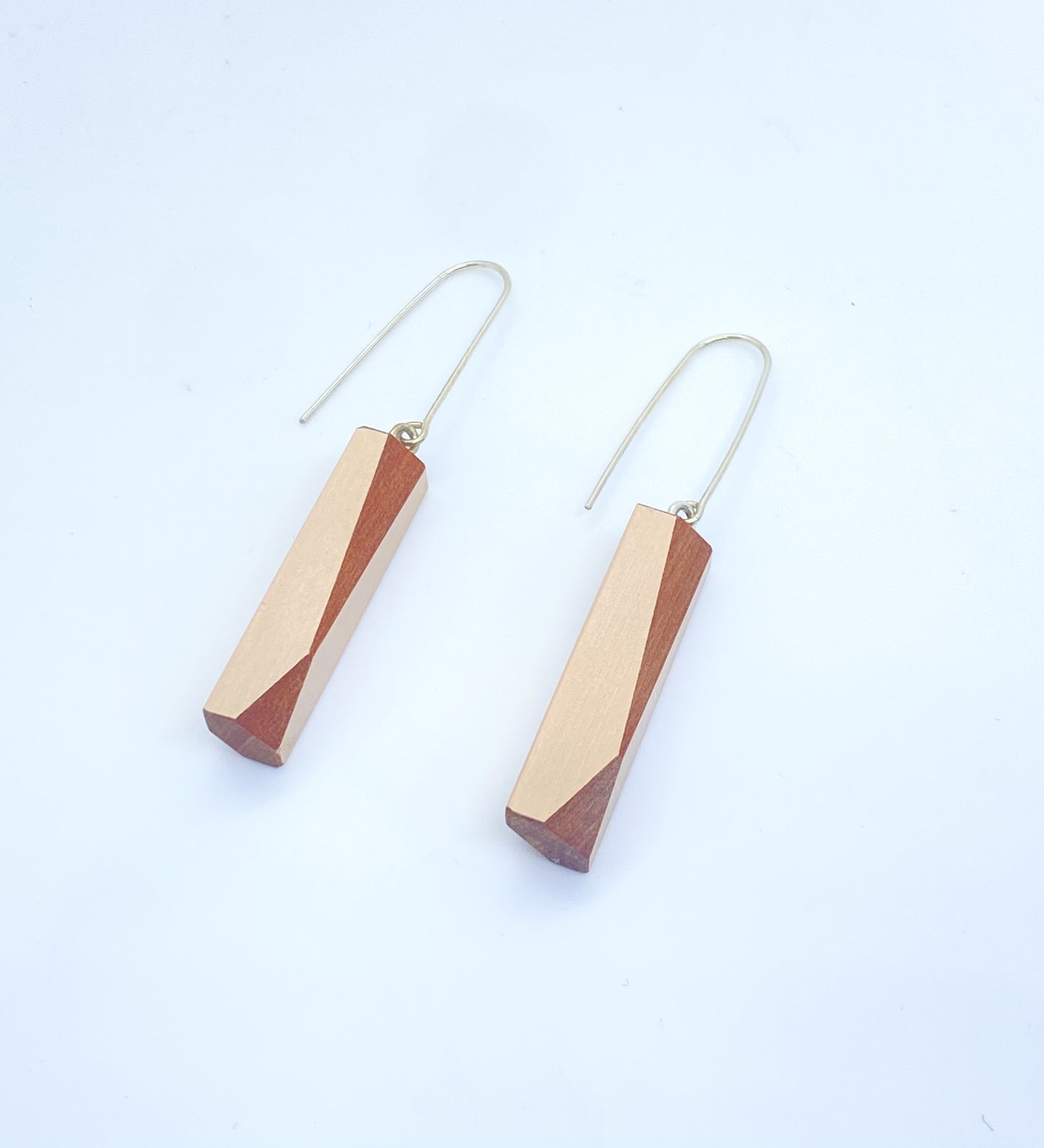 Rod Earrings - Blush