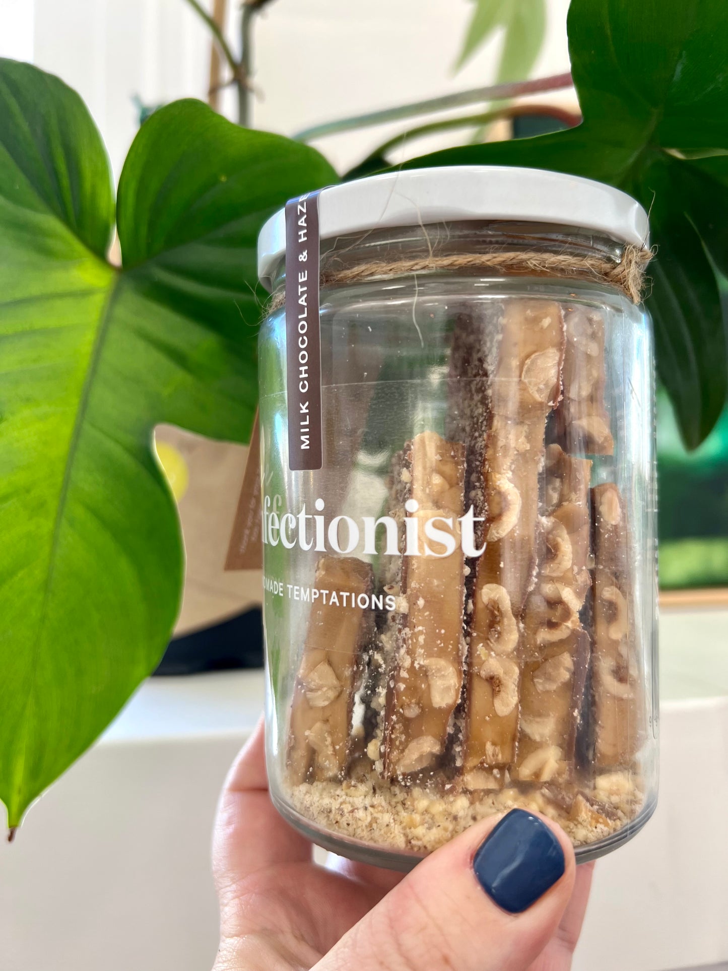 Milk Chocolate Hazelnut Toffee - Jar, 200g