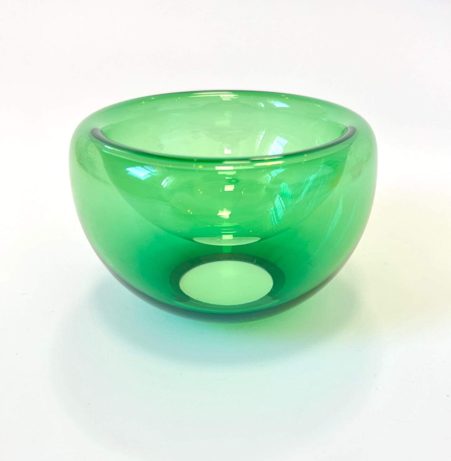 Handblown Glass Mini "Fulvio" Bowl - Emerald