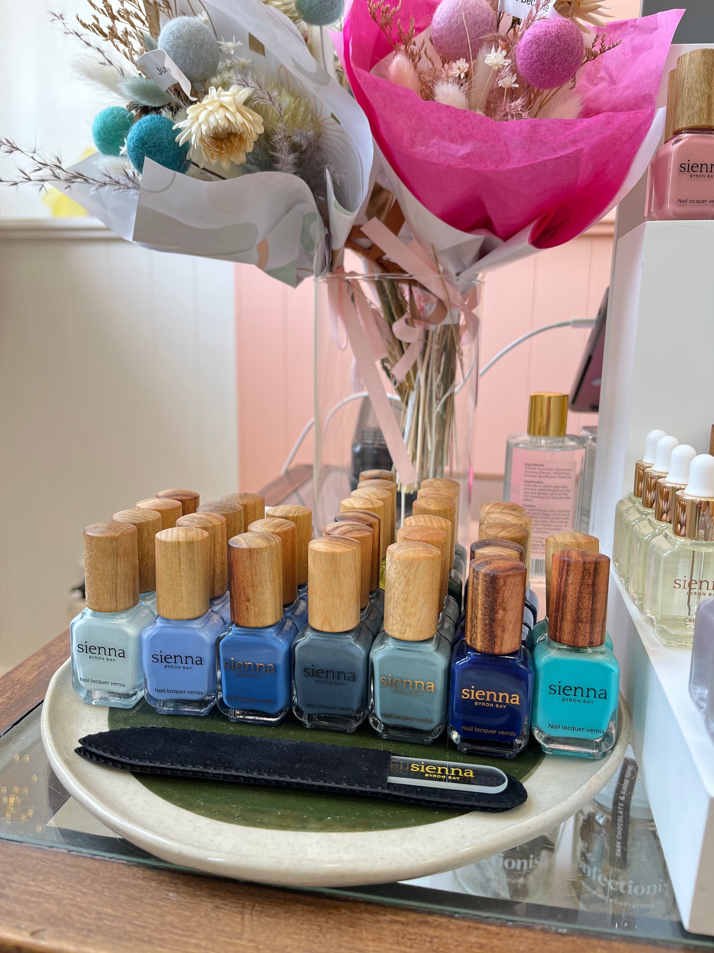 "Kombi" Electric Blue Crème Nail Polish - 10ml