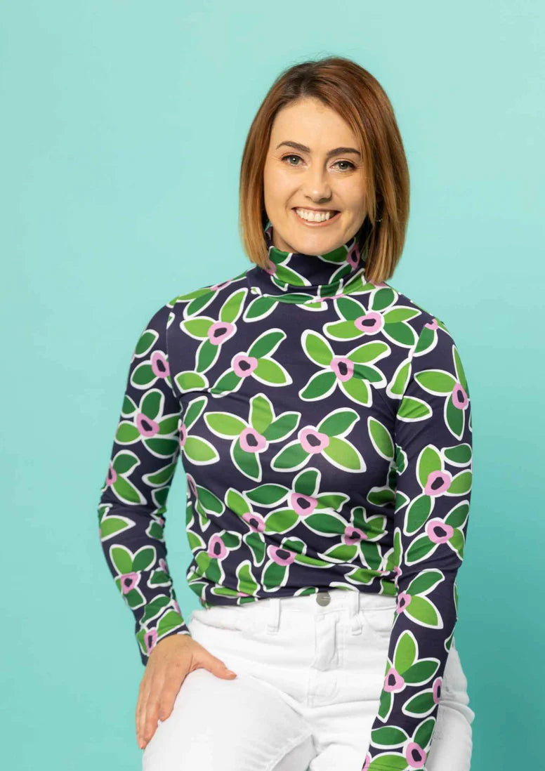 Roller Turtleneck Top - FloraNova