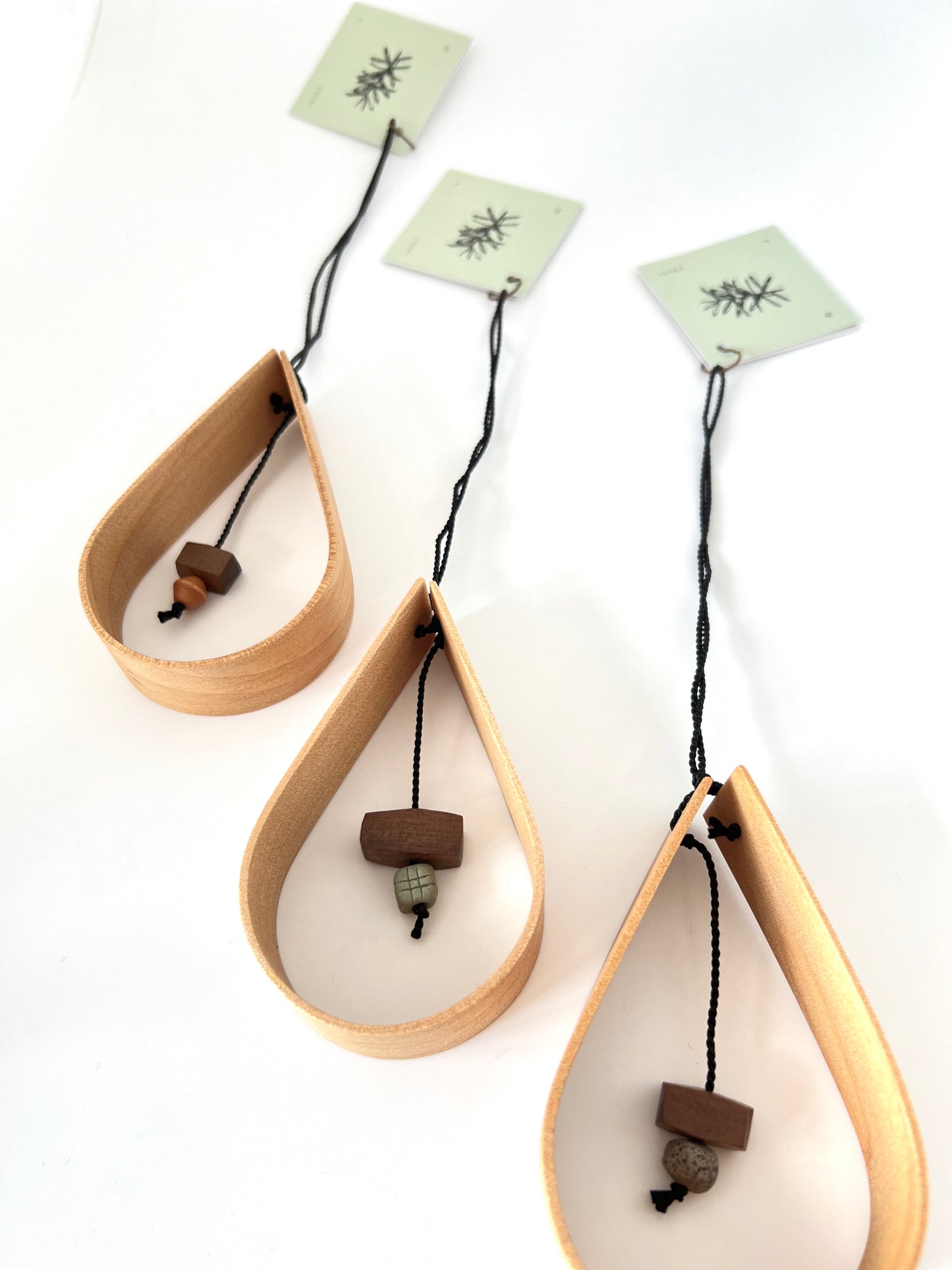 Steam Bent Kauri Christmas Decoration - Natural