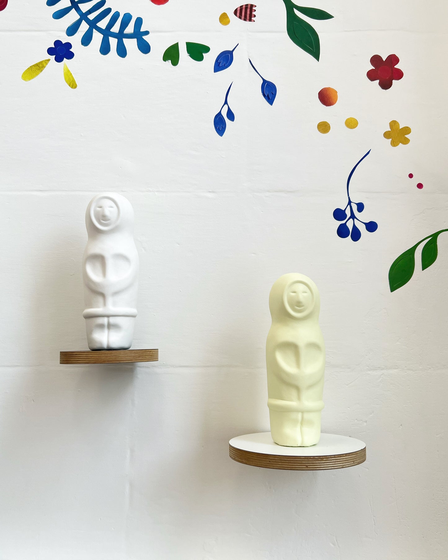 "Candyman" in Porcelain - White