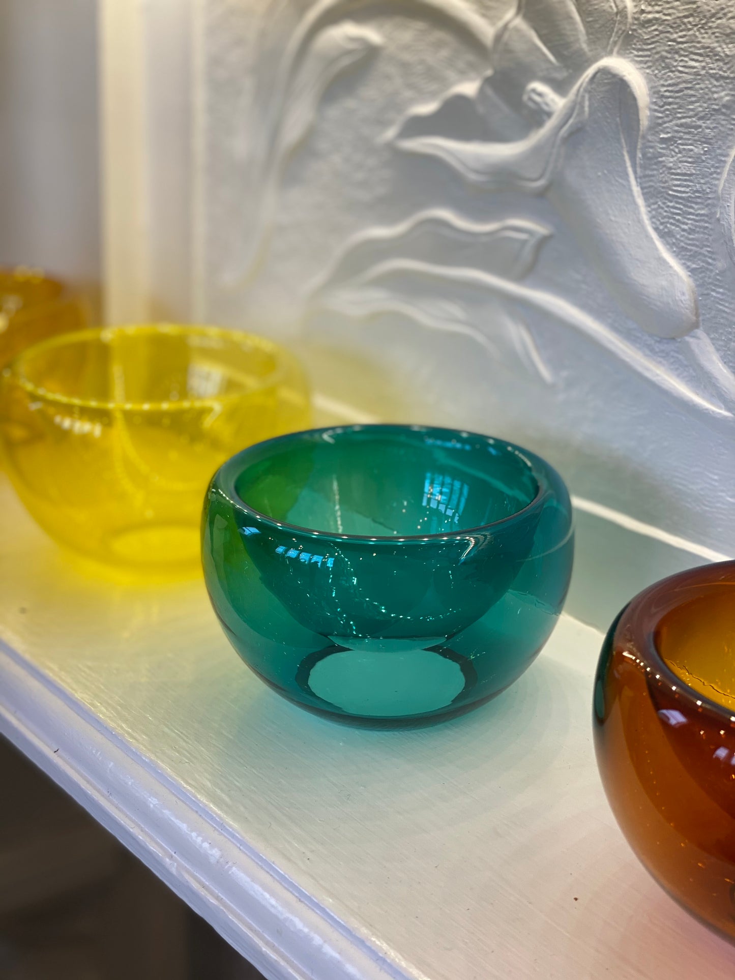 Handblown Glass Mini "Fulvio" Bowl - Tea