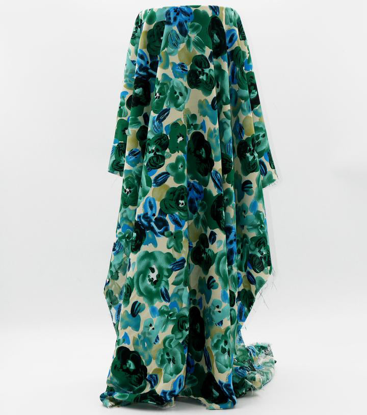 "Tiggy" Wool Blend Coat - Aqua