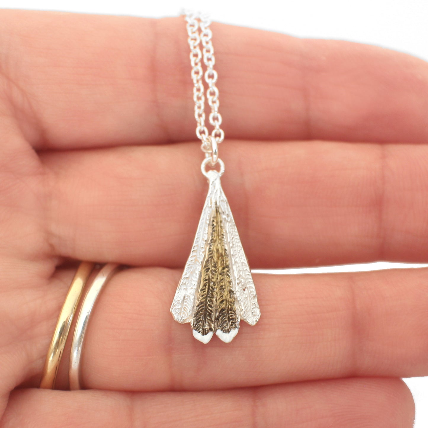 Piwakawaka Feather Necklace