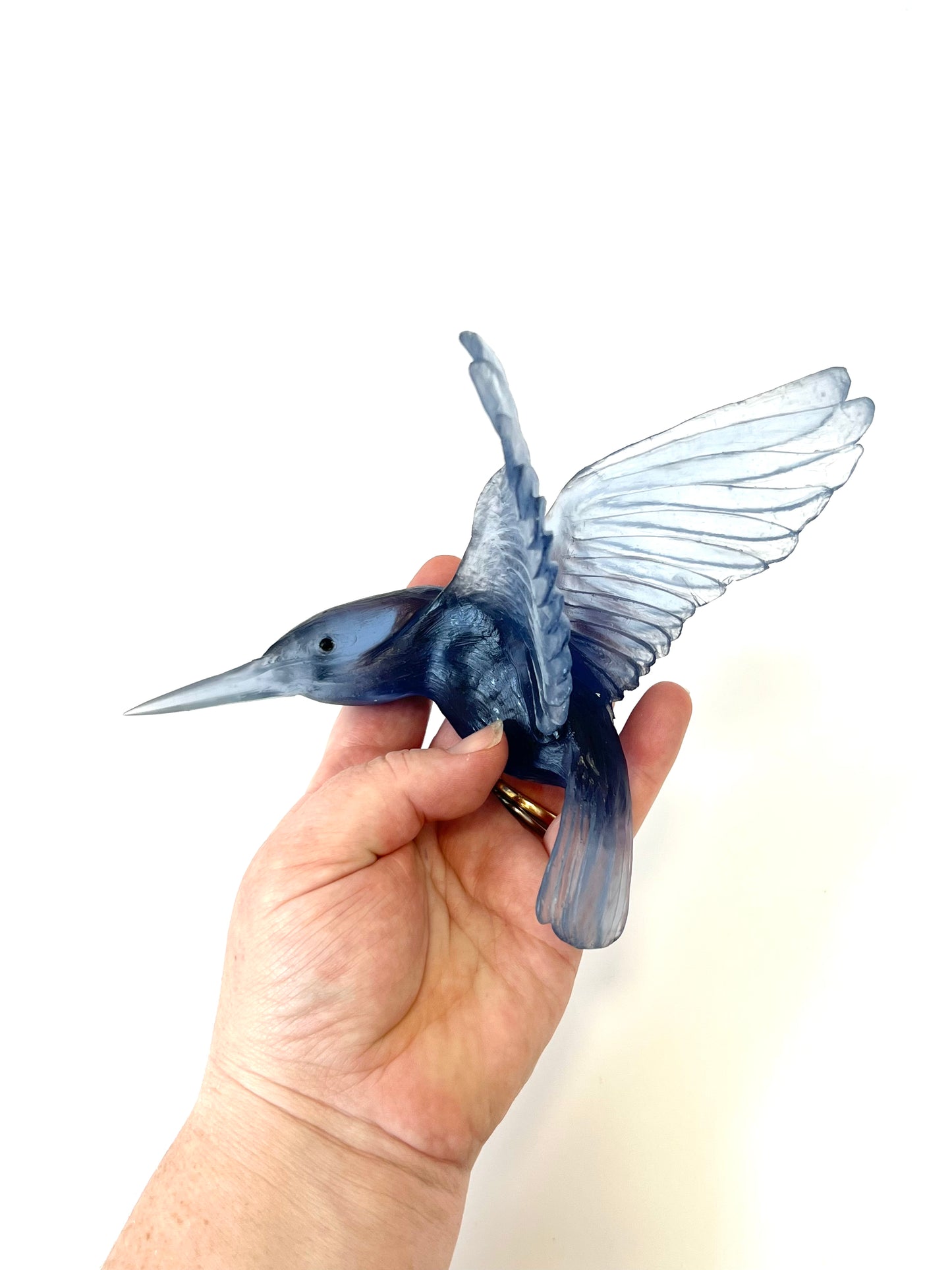 Kingfisher / Kōtare - Steel Blue
