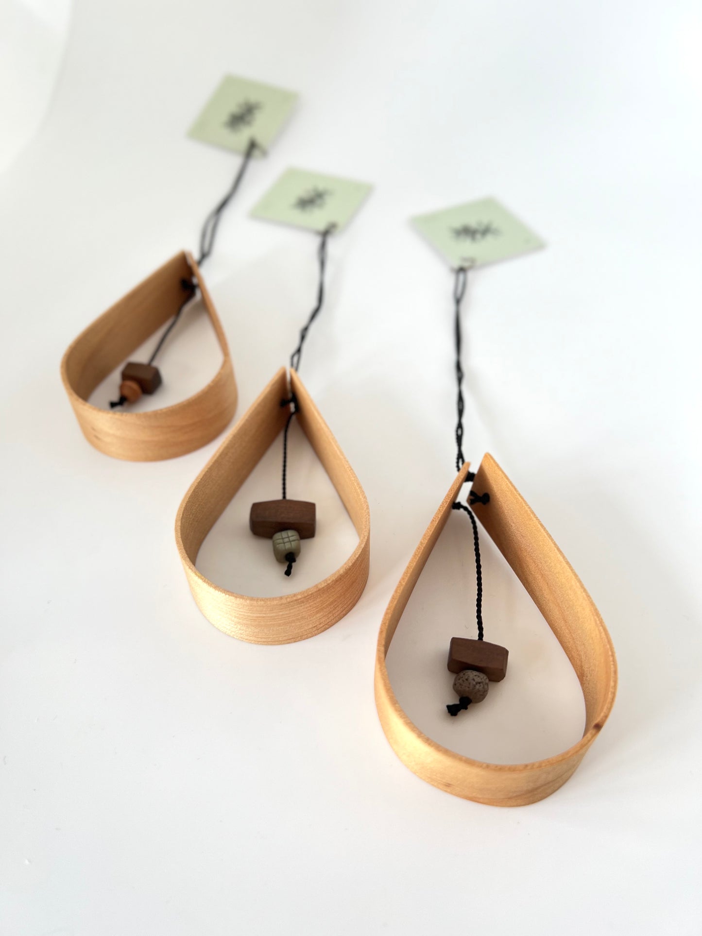 Steam Bent Kauri Christmas Decoration - Natural
