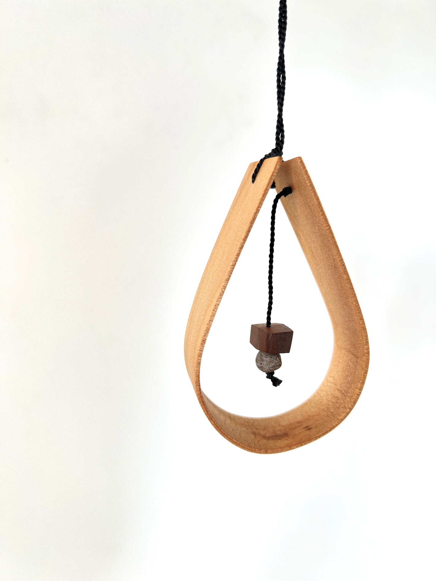 Steam Bent Kauri Christmas Decoration - Natural