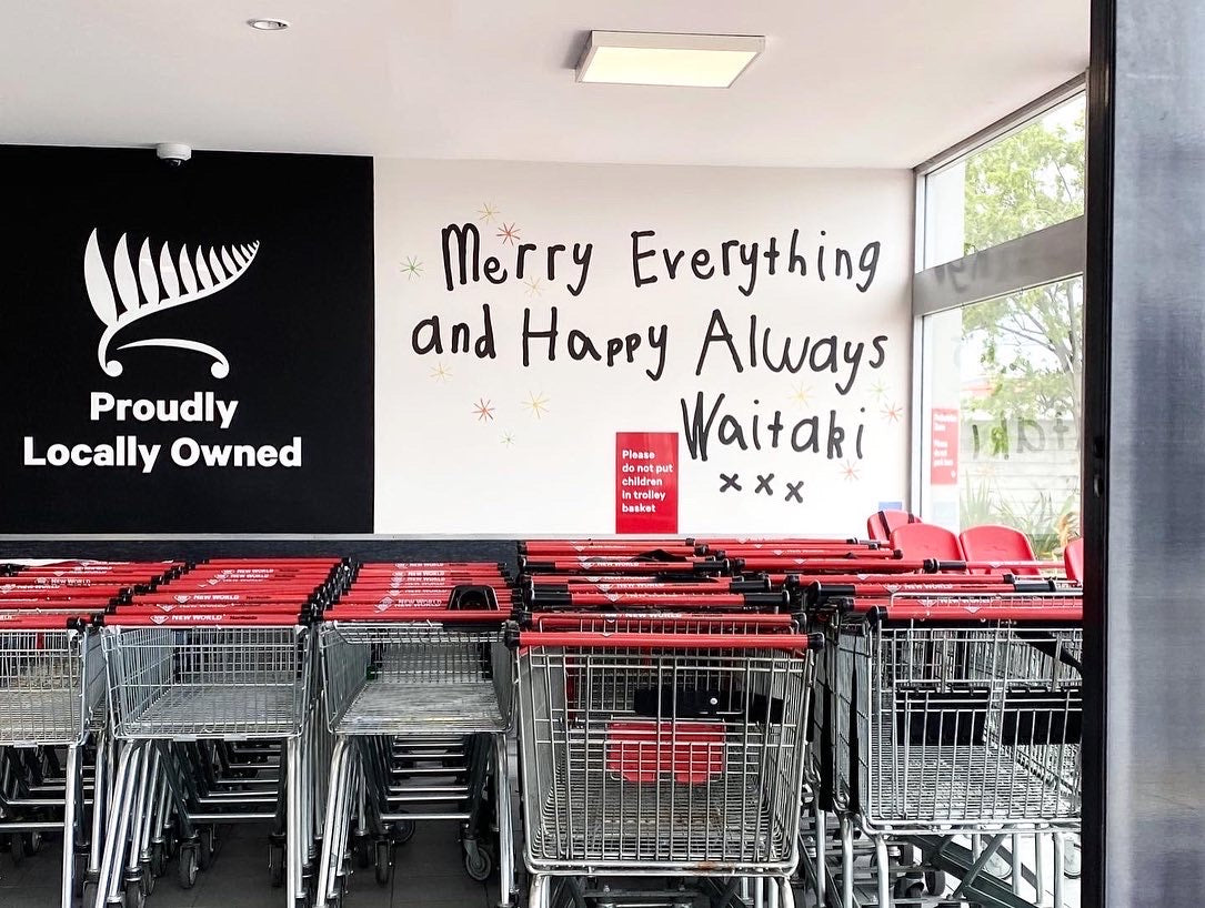 Christmas Wall Wishes ("Merry Everything and Happy Always")"