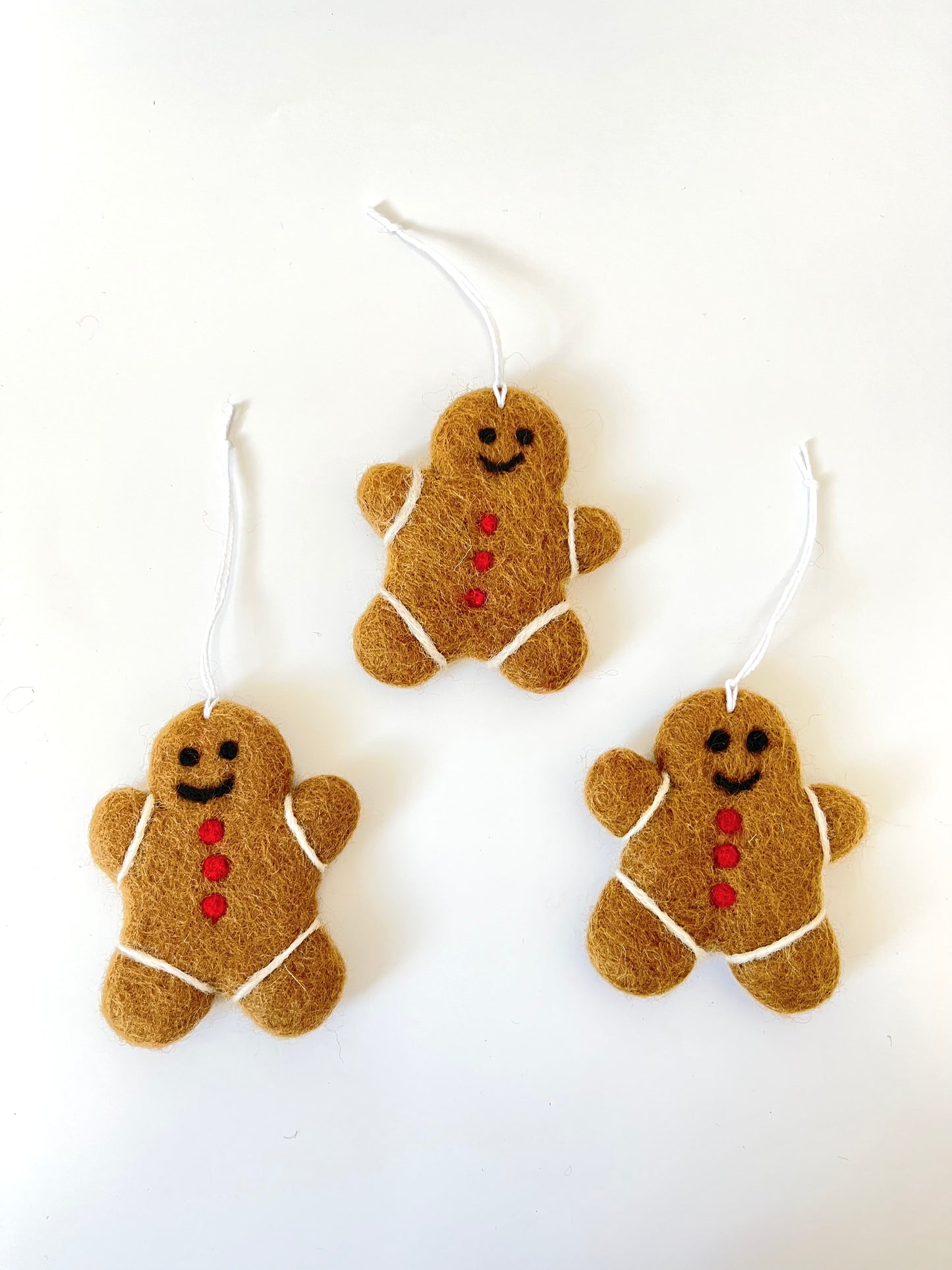 Felt Gingerbread Man Decoration
