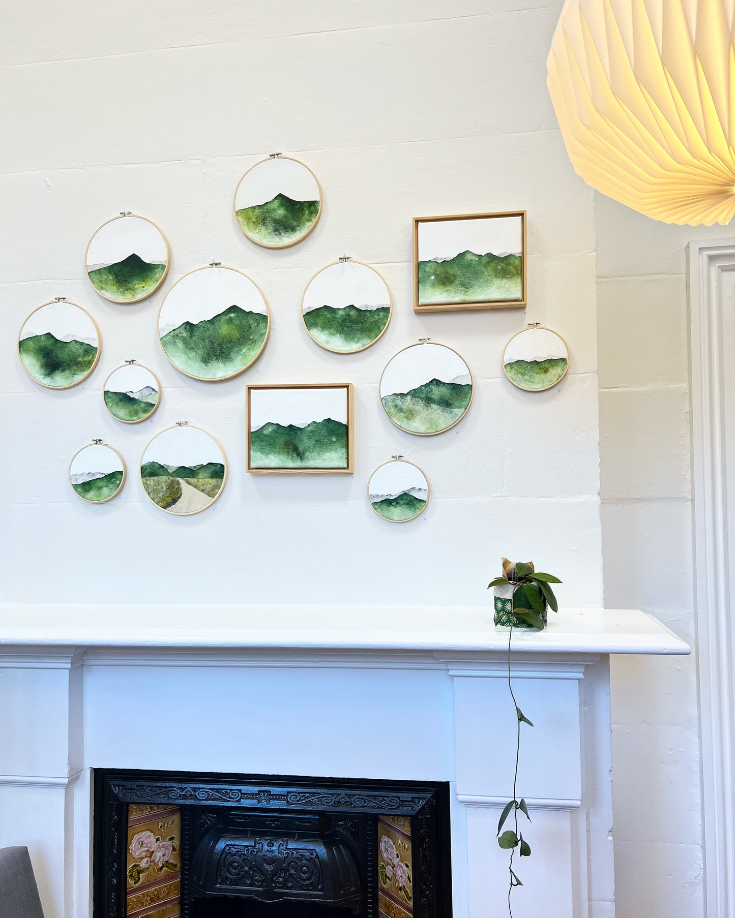 Landscape, Round - Small - "Traverse #3"