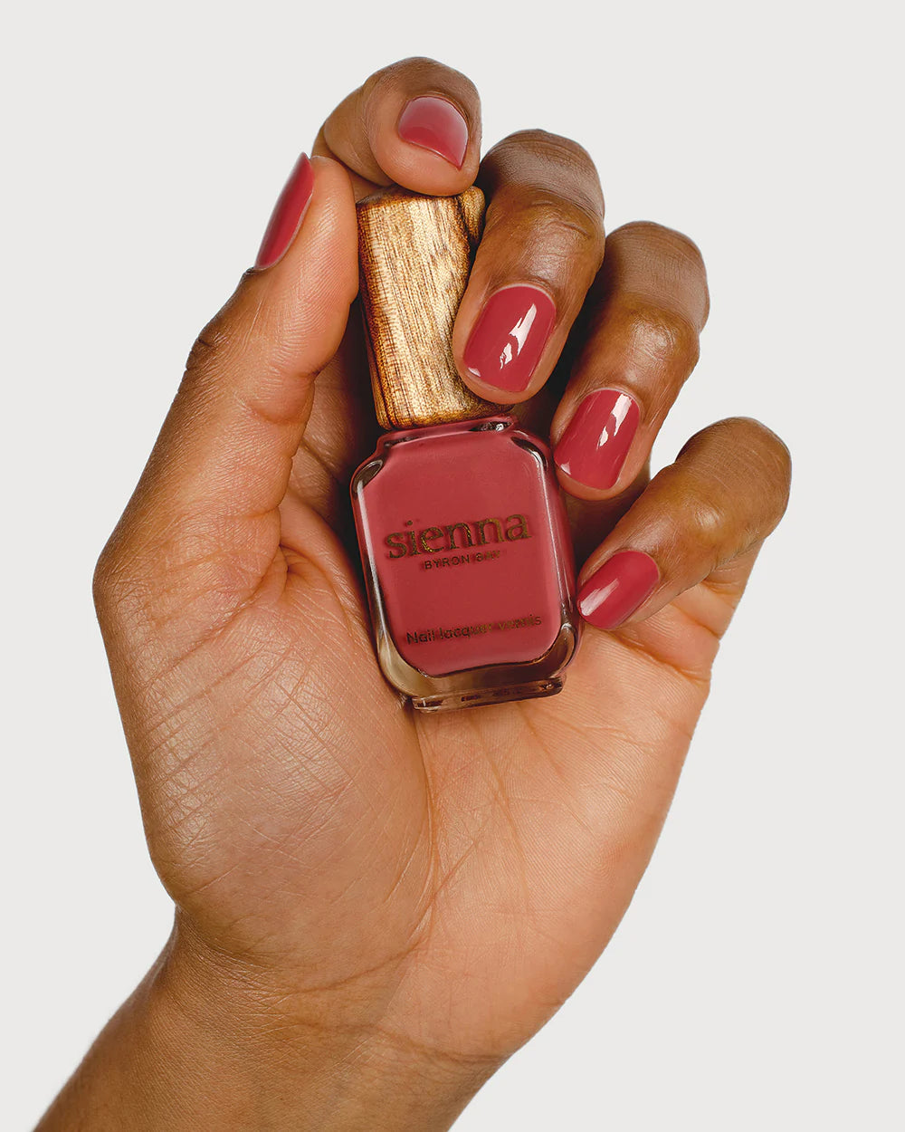 "Muse" Dusty Rosebud Crème Nail Polish - 10ml