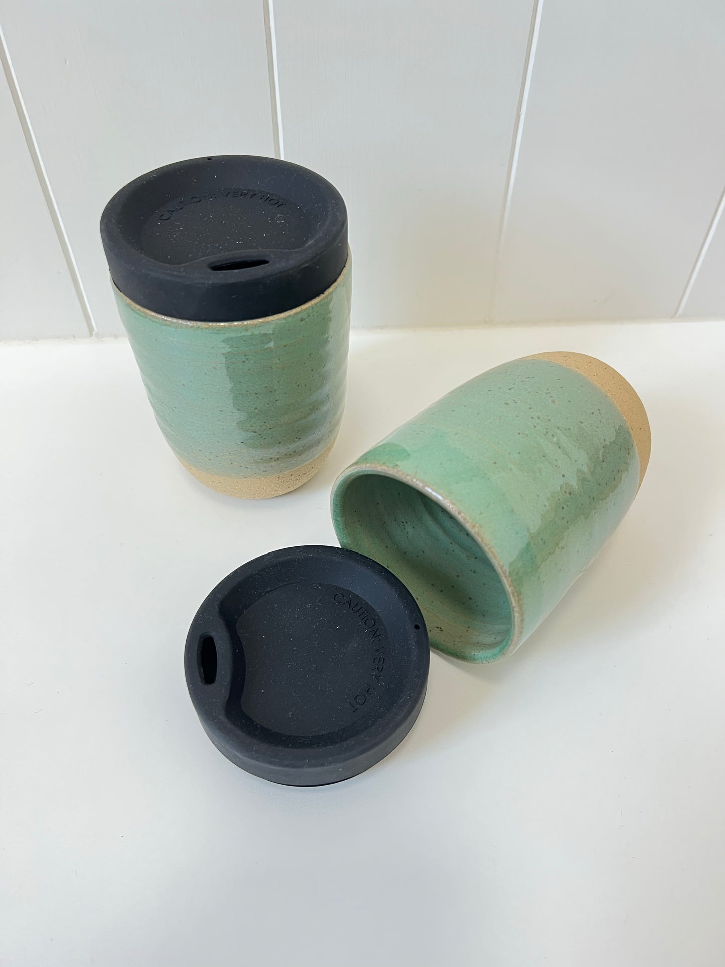 Ceramic Takeaway Cup - Lagoon