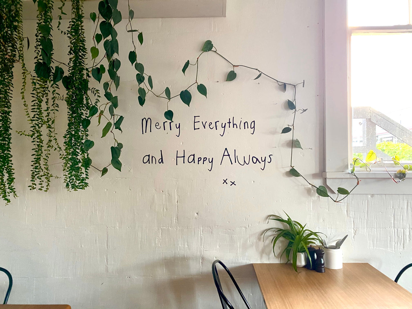 Christmas Wall Wishes ("Merry Everything and Happy Always")"