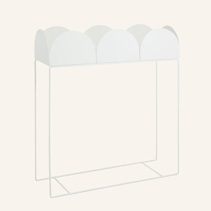 Fold Arch Planter Box - White