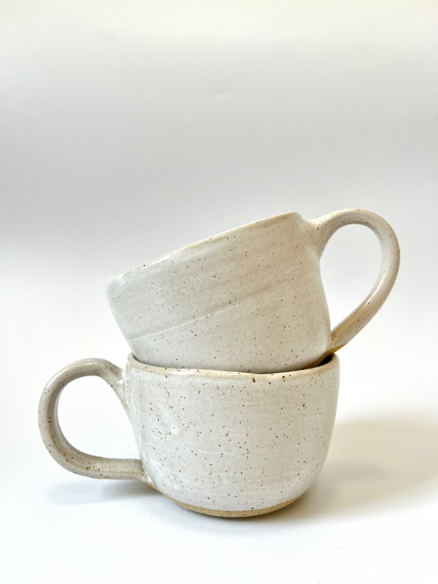 Mega Cups - White / Natural