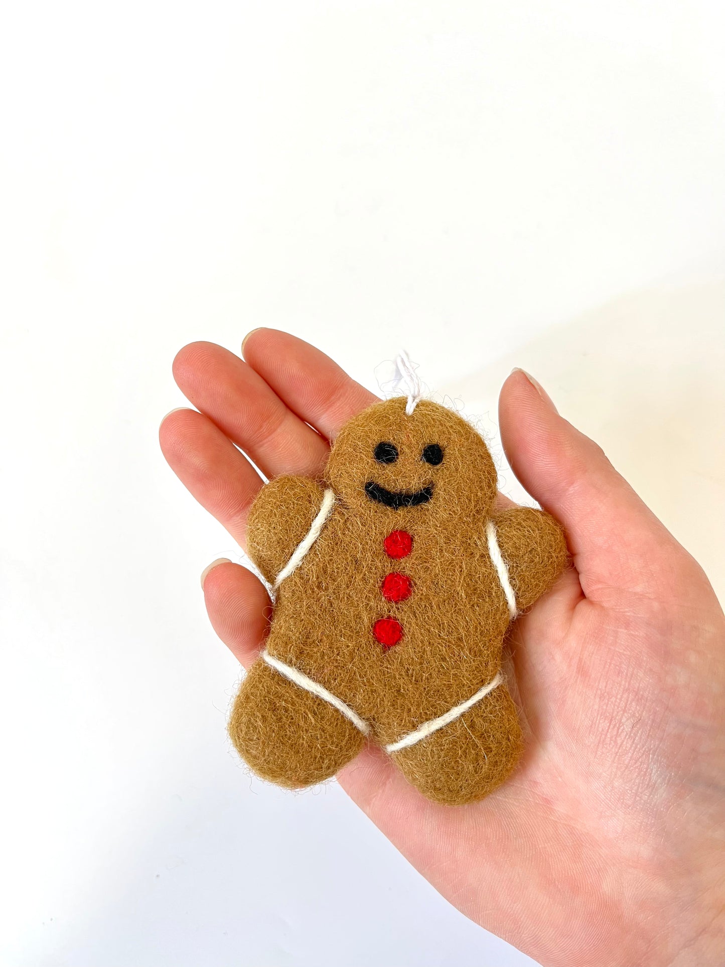 Felt Gingerbread Man Decoration
