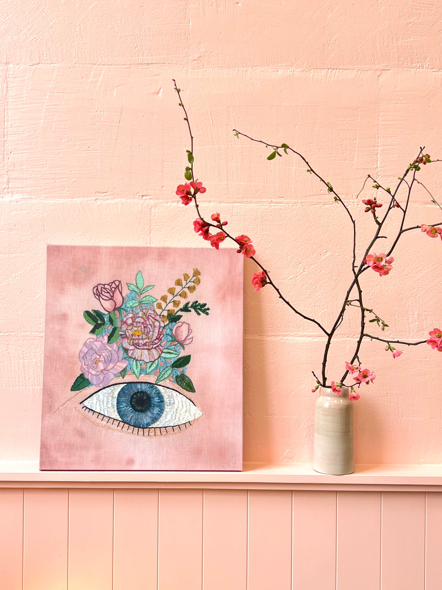 "Soul Garden" Limited Edition Stretched Canvas Print - 45 x 50cm