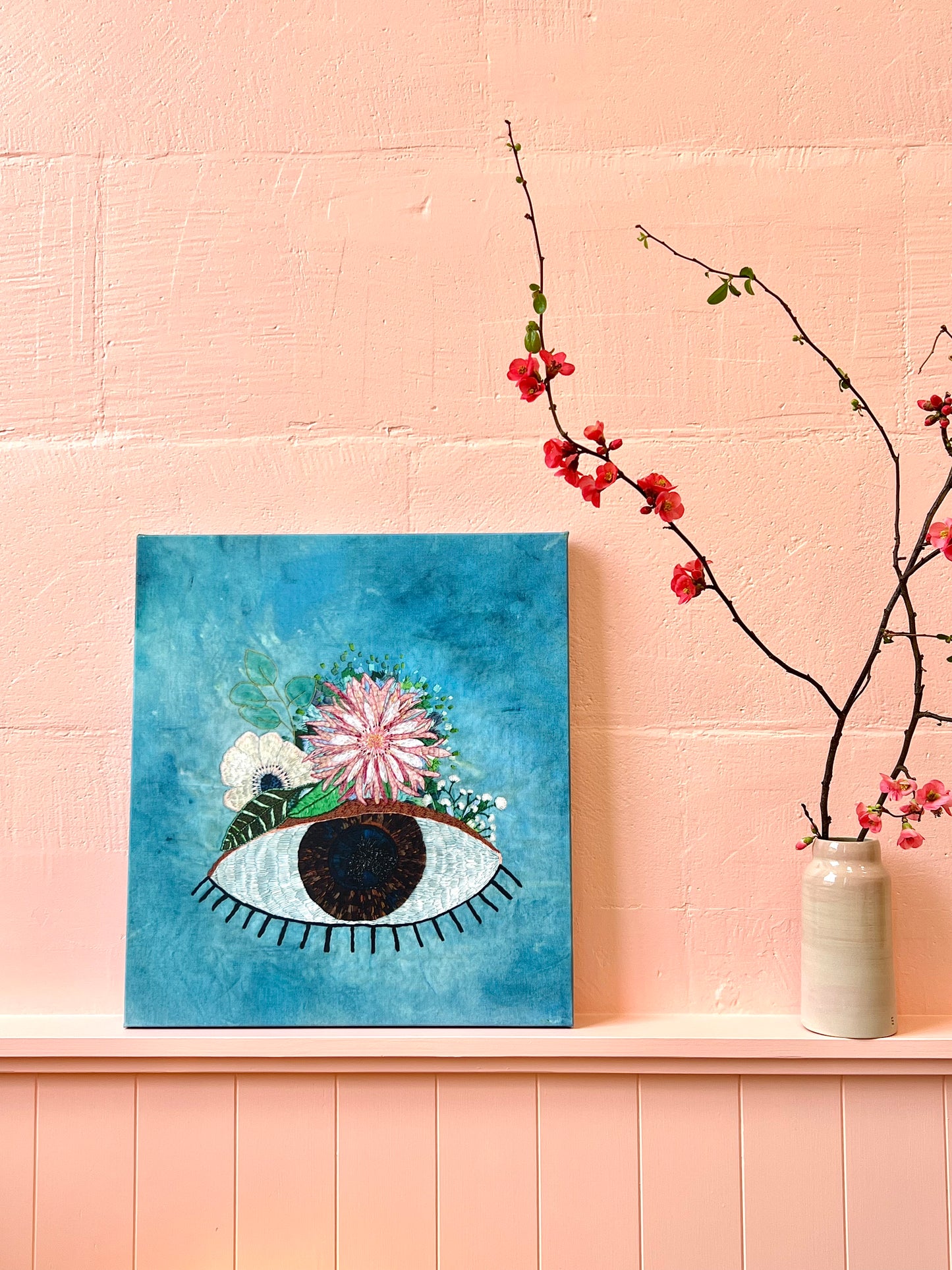 "Soul Sisters" Limited Edition Stretched Canvas Print - 45 x 50cm