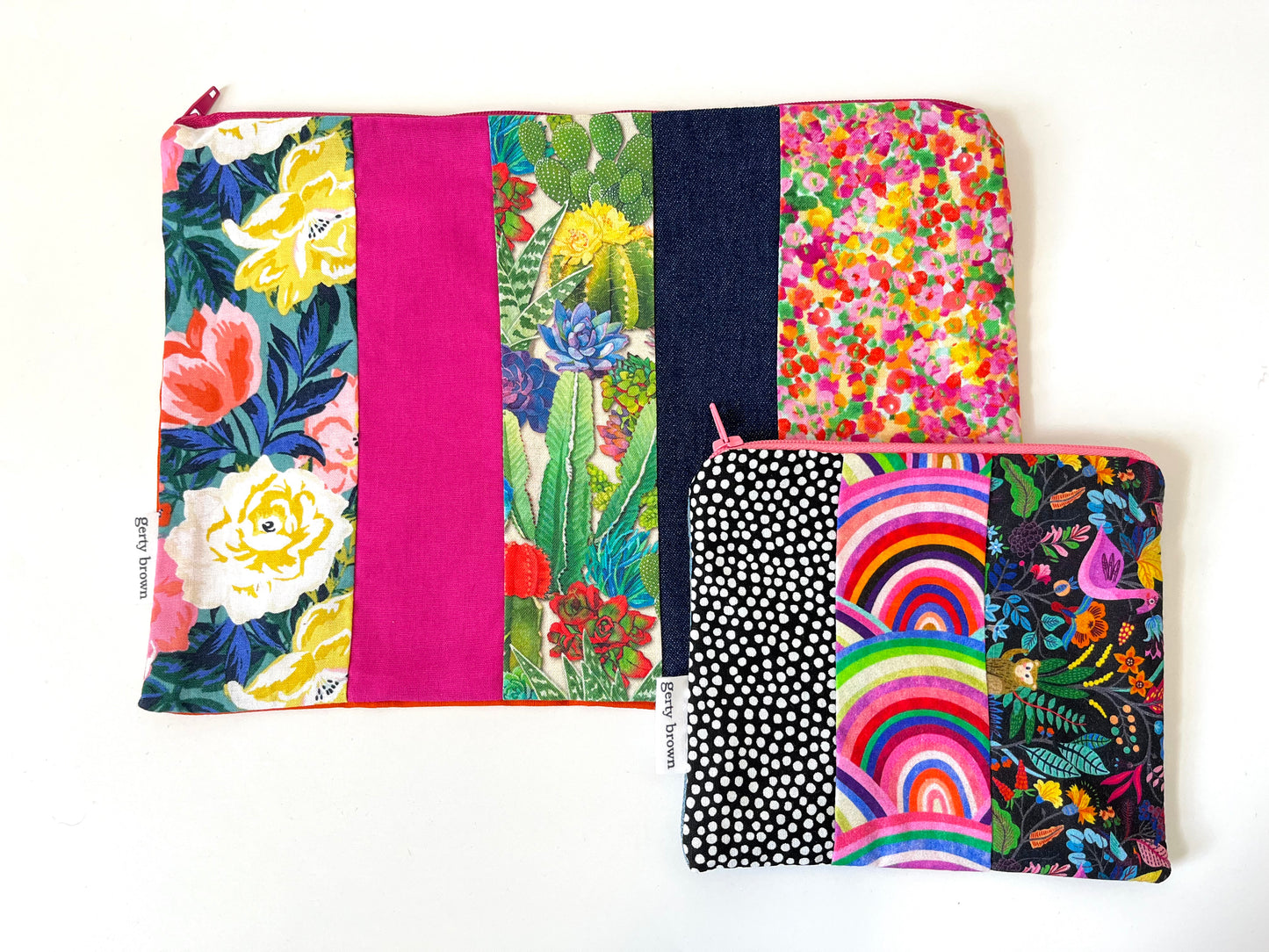 Fabric Mini Zip Purse - Assorted