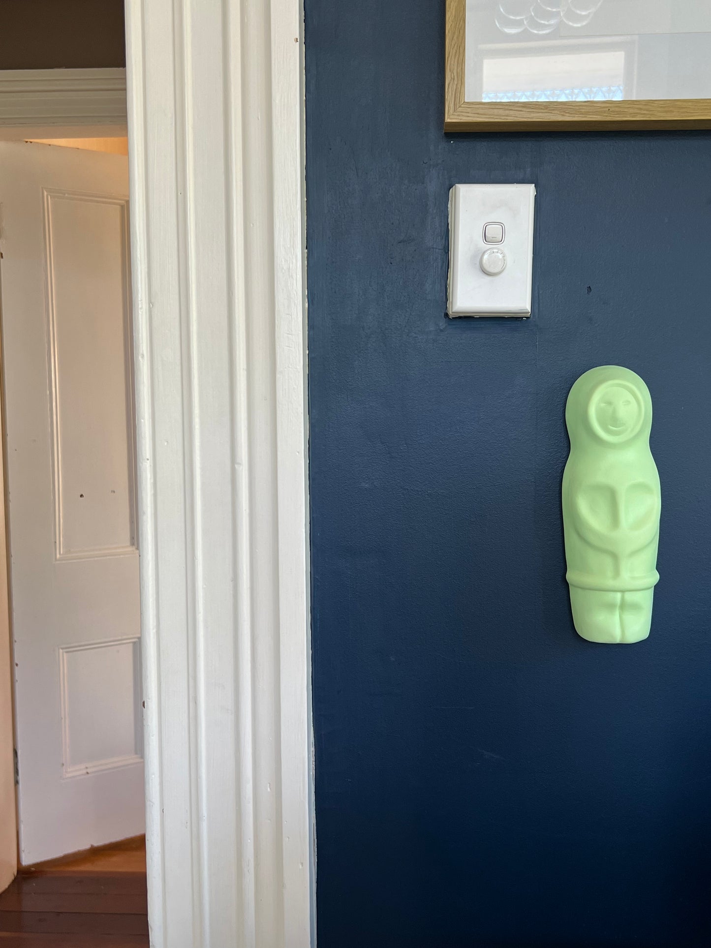 "Candyman" in Porcelain - Green