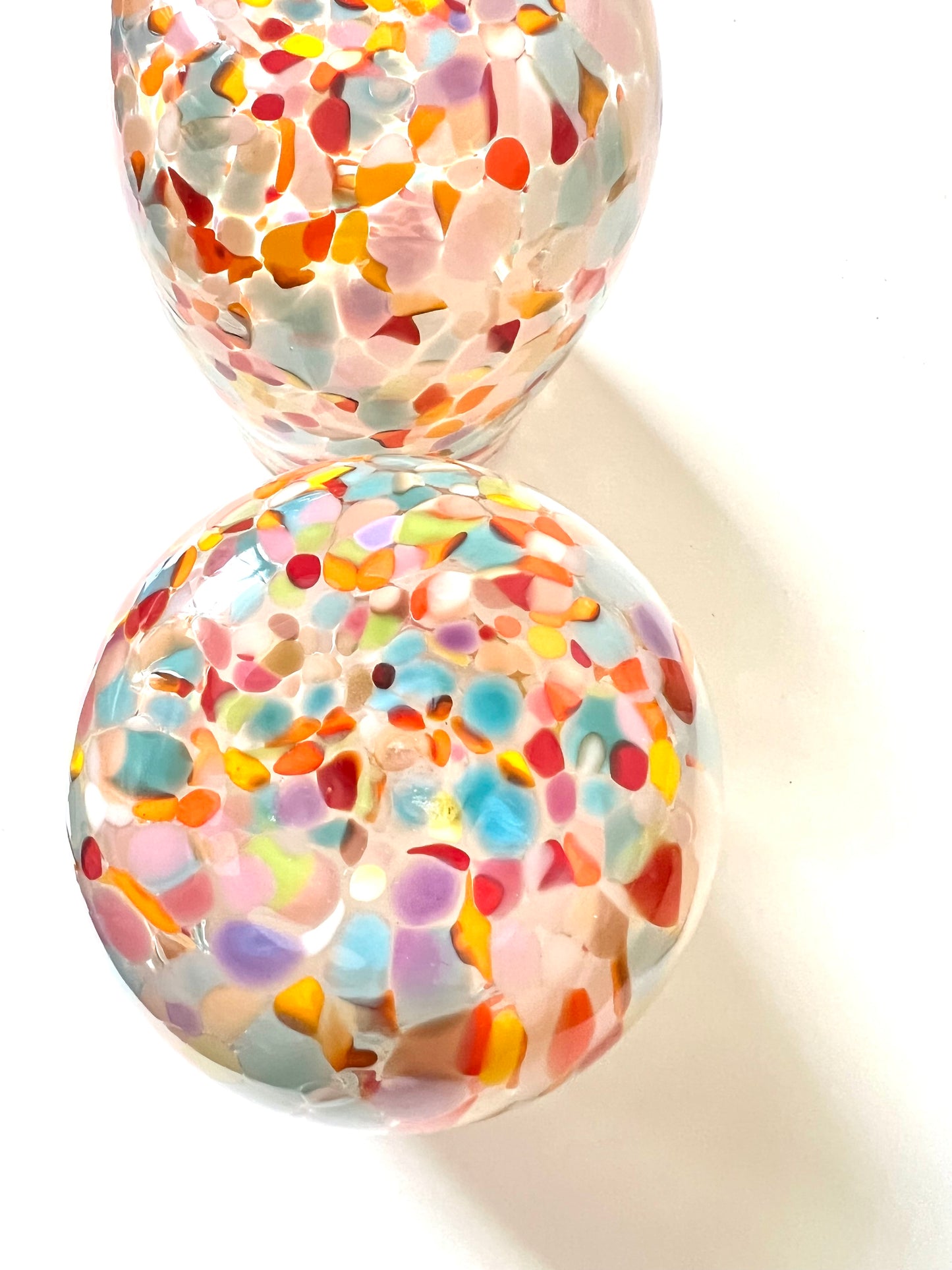 Handblown Glass Tumbler - Water Lily