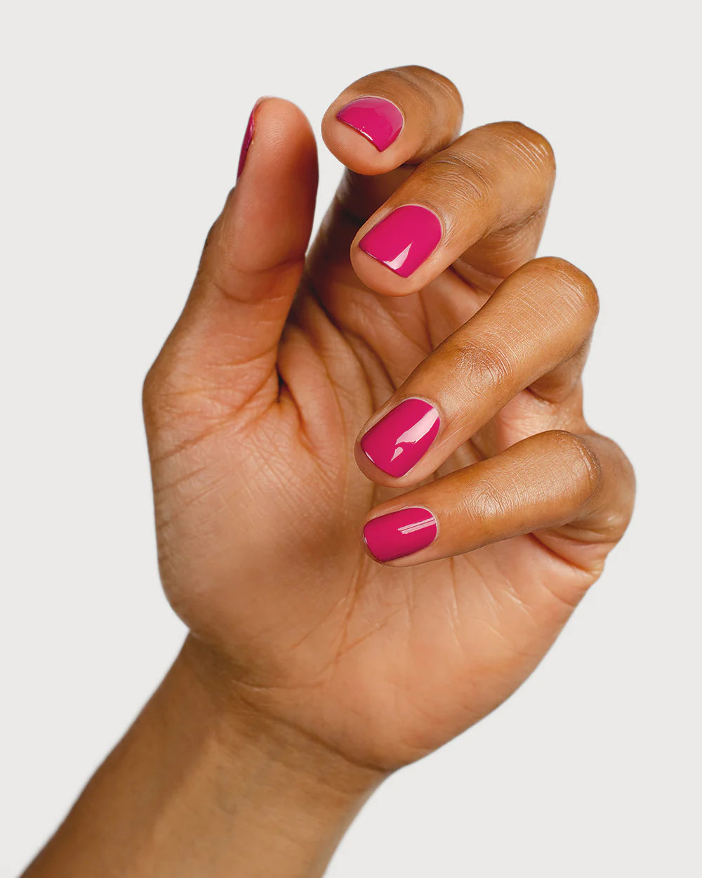 "Goddess" Bold Raspberry Crème Nail Polish - 10ml