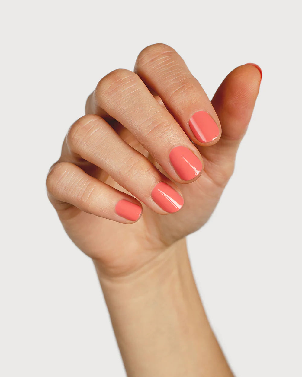 "Sweetheart" Peach Pink Crème Nail Polish - 10ml