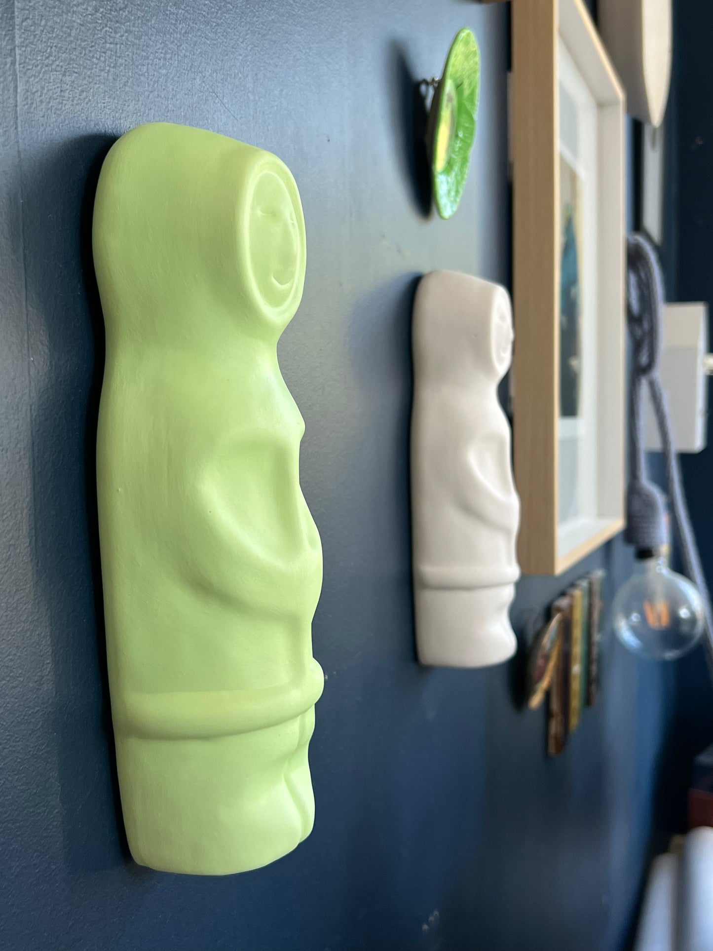 "Candyman" in Porcelain - Green