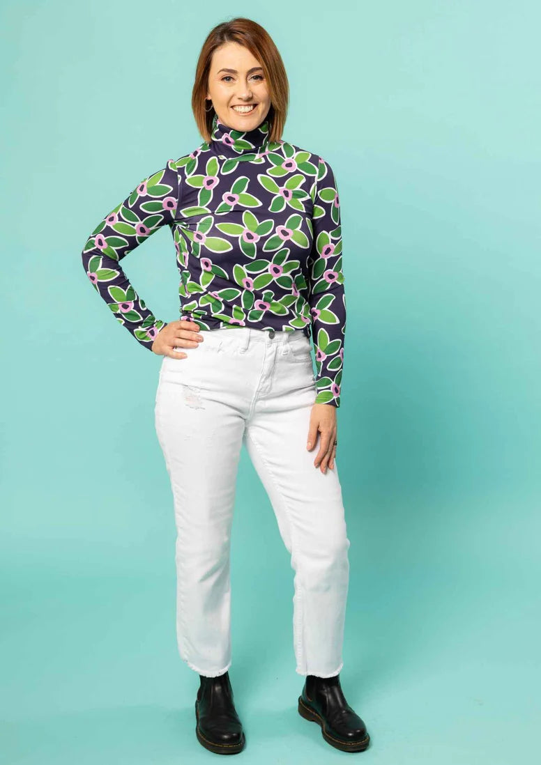 Roller Turtleneck Top - FloraNova