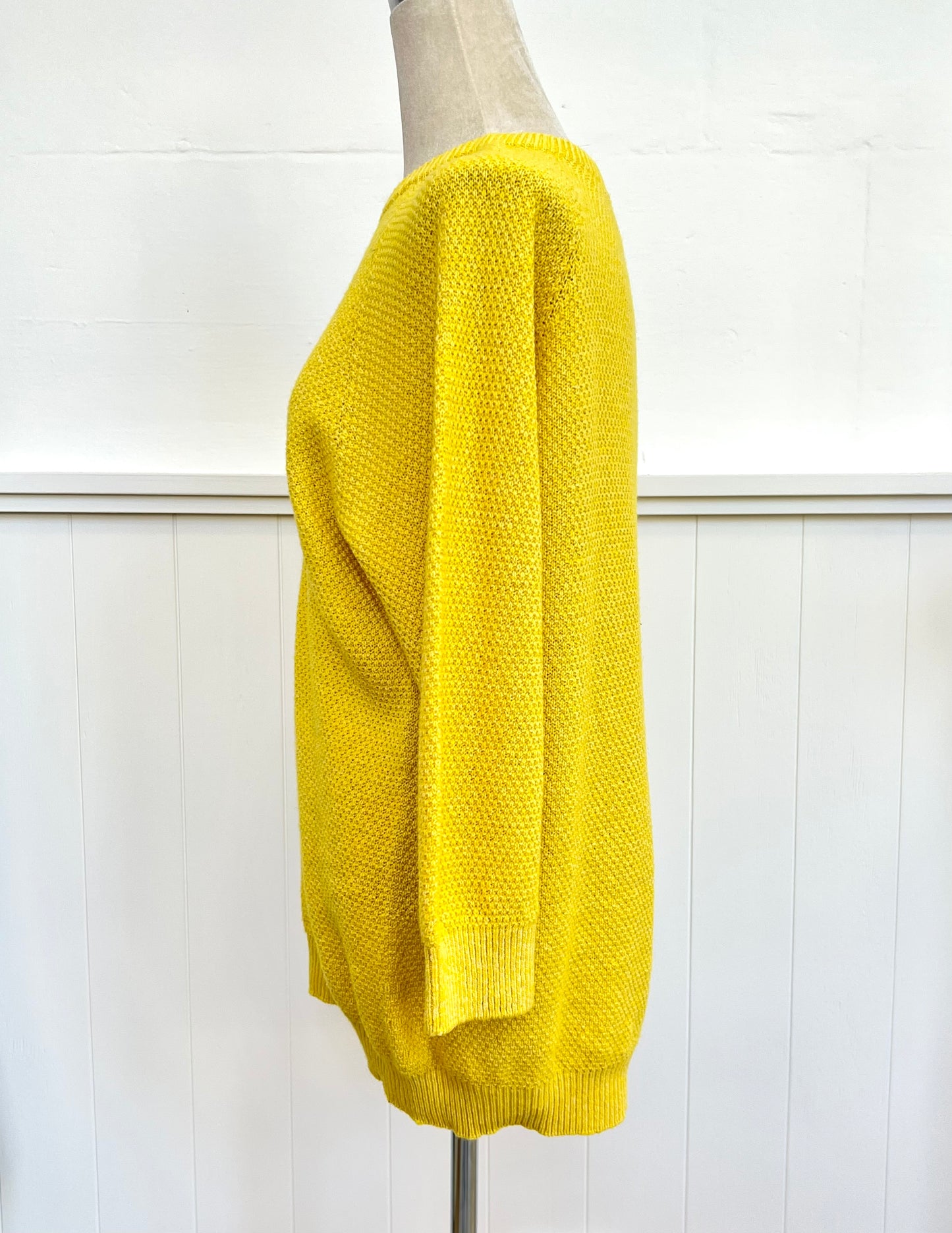 "Penny" Textured Jumper - Buttercup