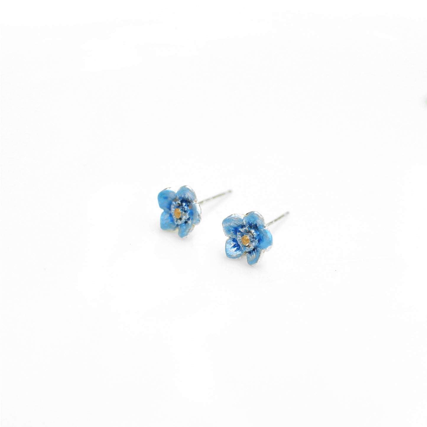 Forget Me Not Flower Studs