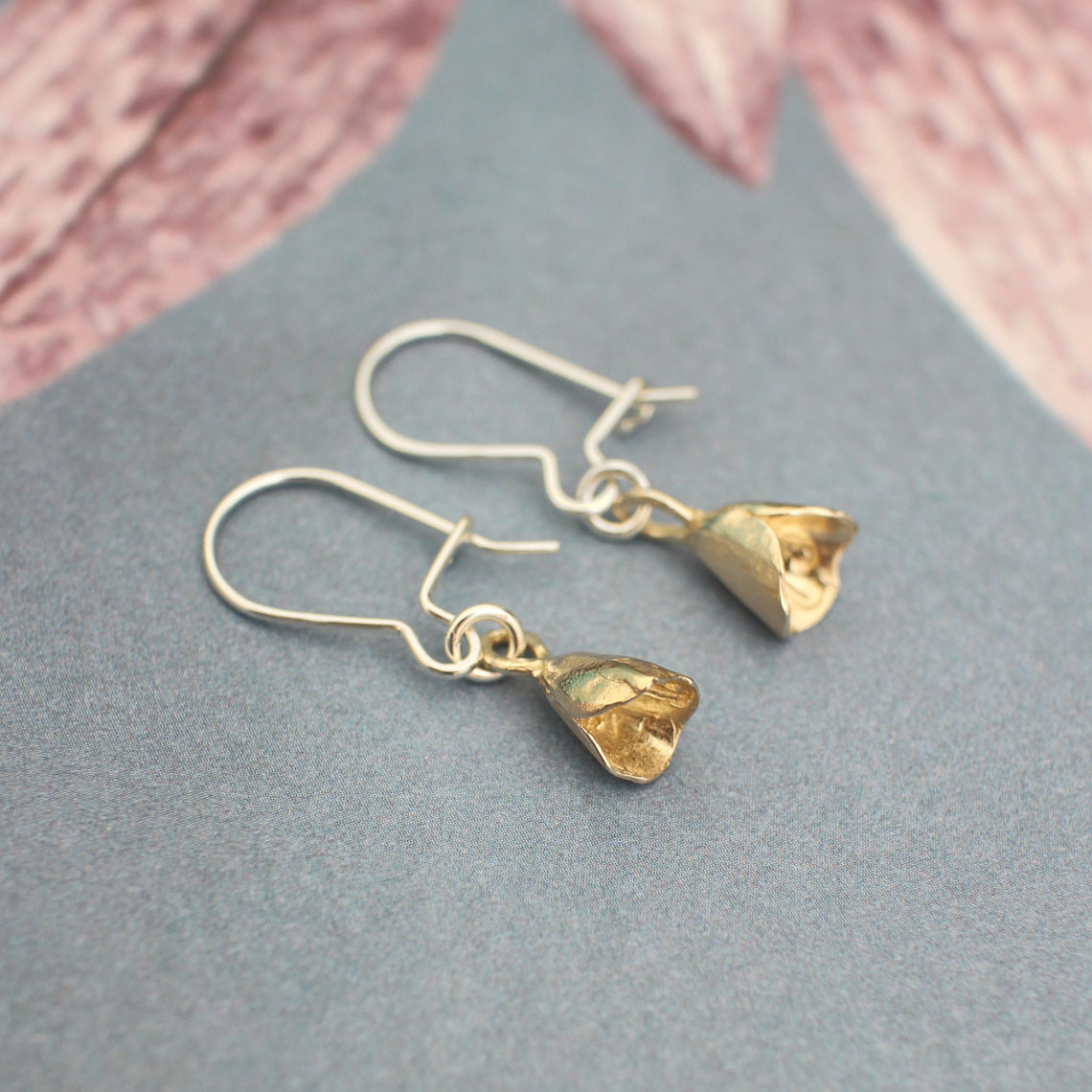 Mini Kowhai Bell Earrings