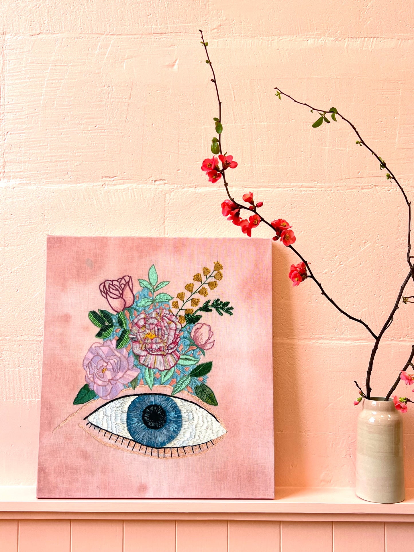 "Soul Garden" Limited Edition Stretched Canvas Print - 45 x 50cm
