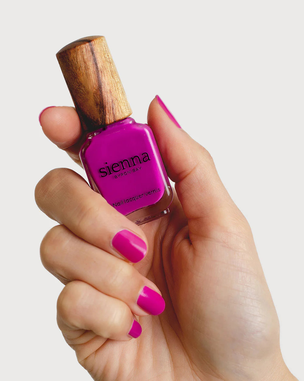"Queen" Bright Magenta Crème Nail Polish - 10ml