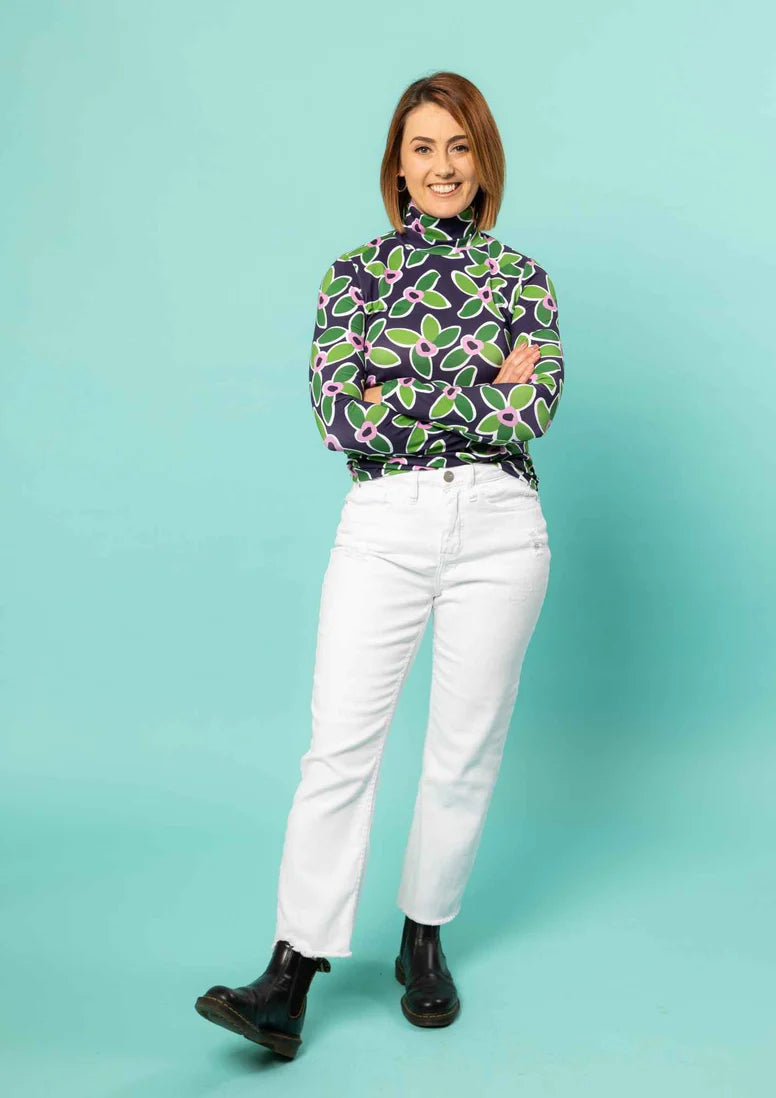 Roller Turtleneck Top - FloraNova
