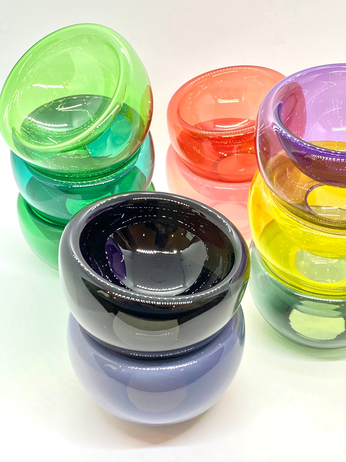 Handblown Glass Mini "Fulvio" Bowl - Black