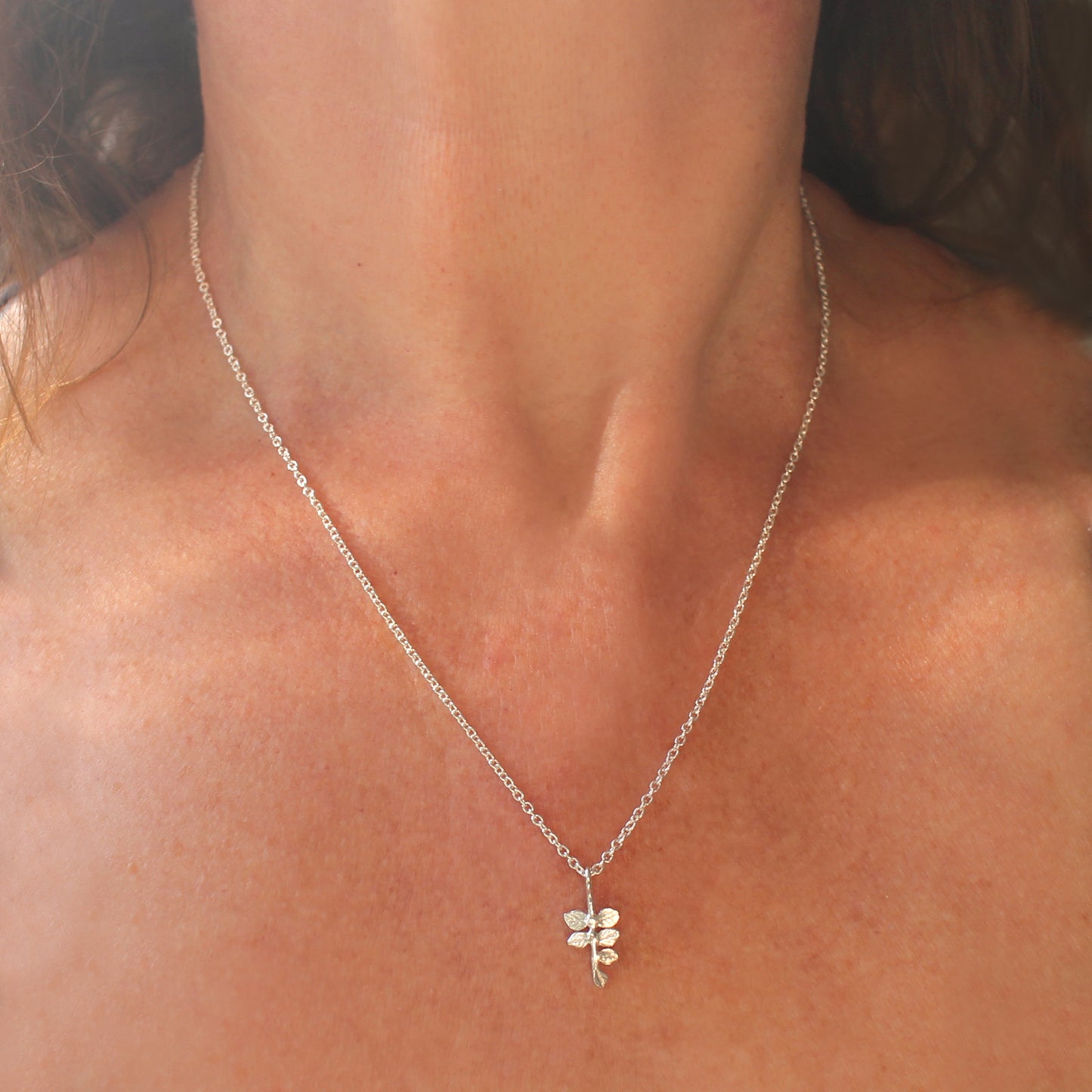 Kowhai Leaf Necklace